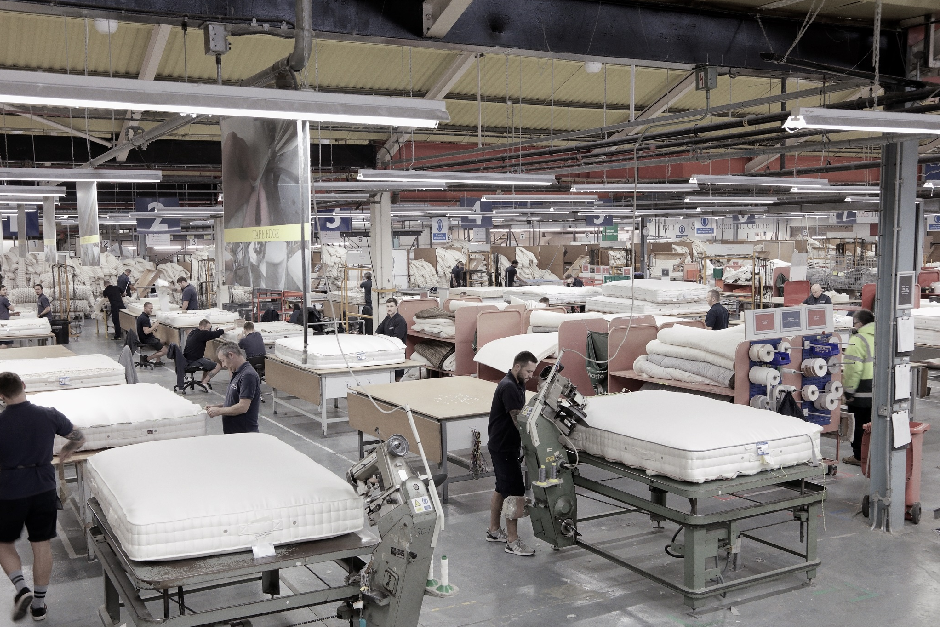 manufacture of mattresses