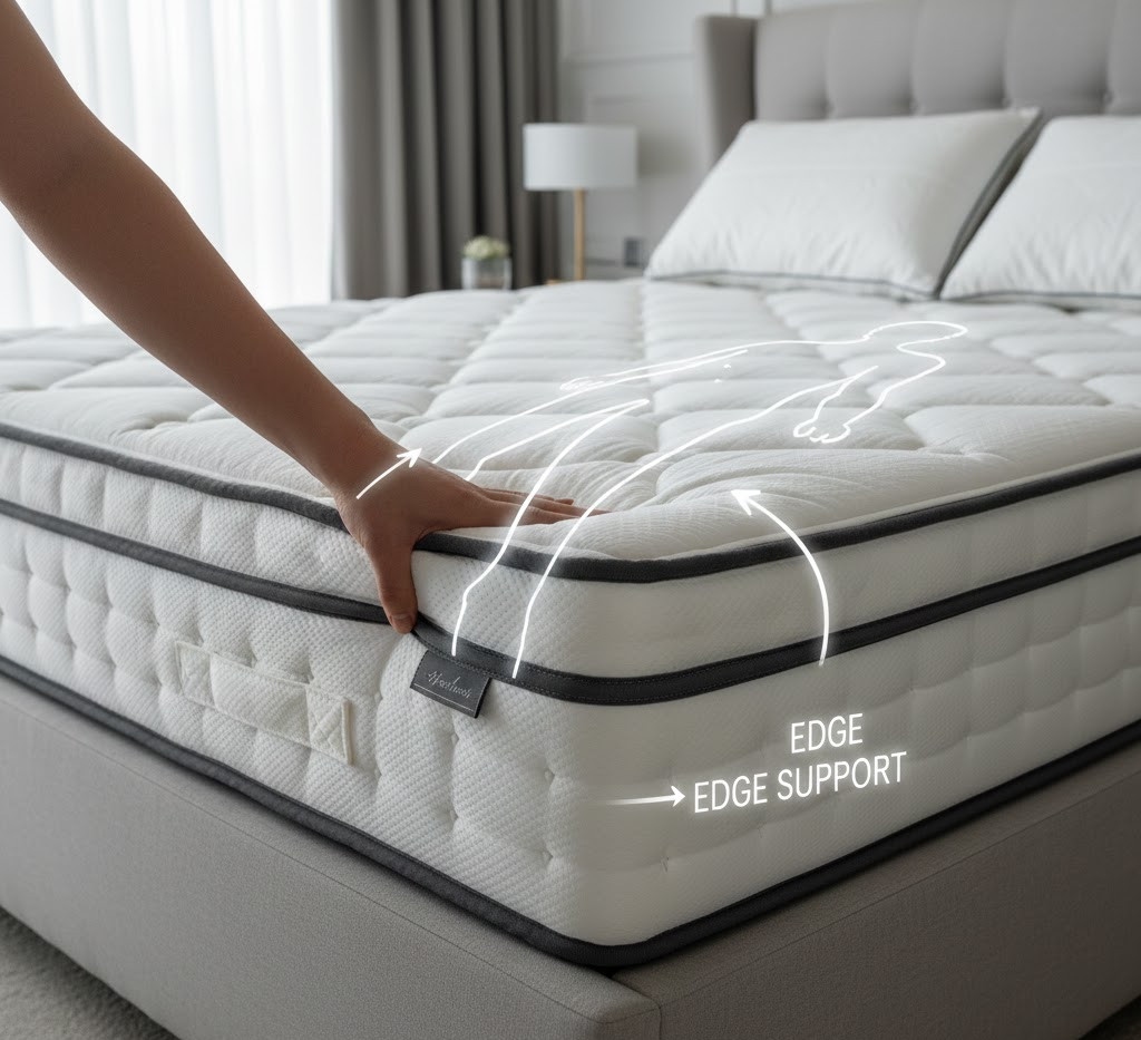 Edge support σε στρώμα